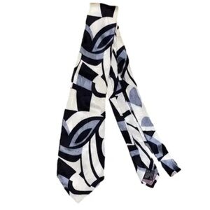 Bogota Fashion silk tie 63” long. Great for a tall person.